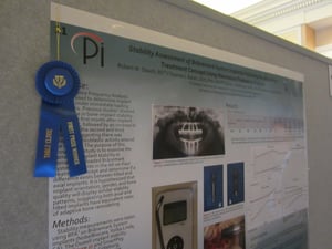 Winning poster presentation by Rob Slauch and Pi Prosthodontists Winning poster presentation by Rob Slauch and Pi Prosthodontists
